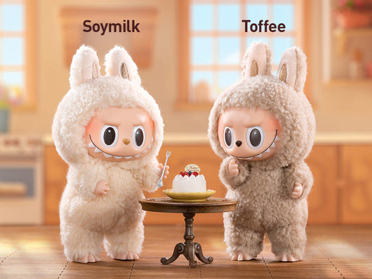 Labubu V1 THE MONSTERS Exciting Macaron - Soymilk-1